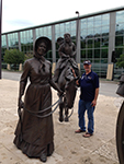 2015 Reunion Omaha Sculpture Park Tour - Photo by Randy Bundschuh
